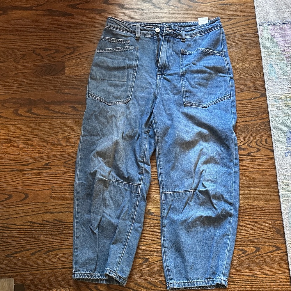 barrel jeans